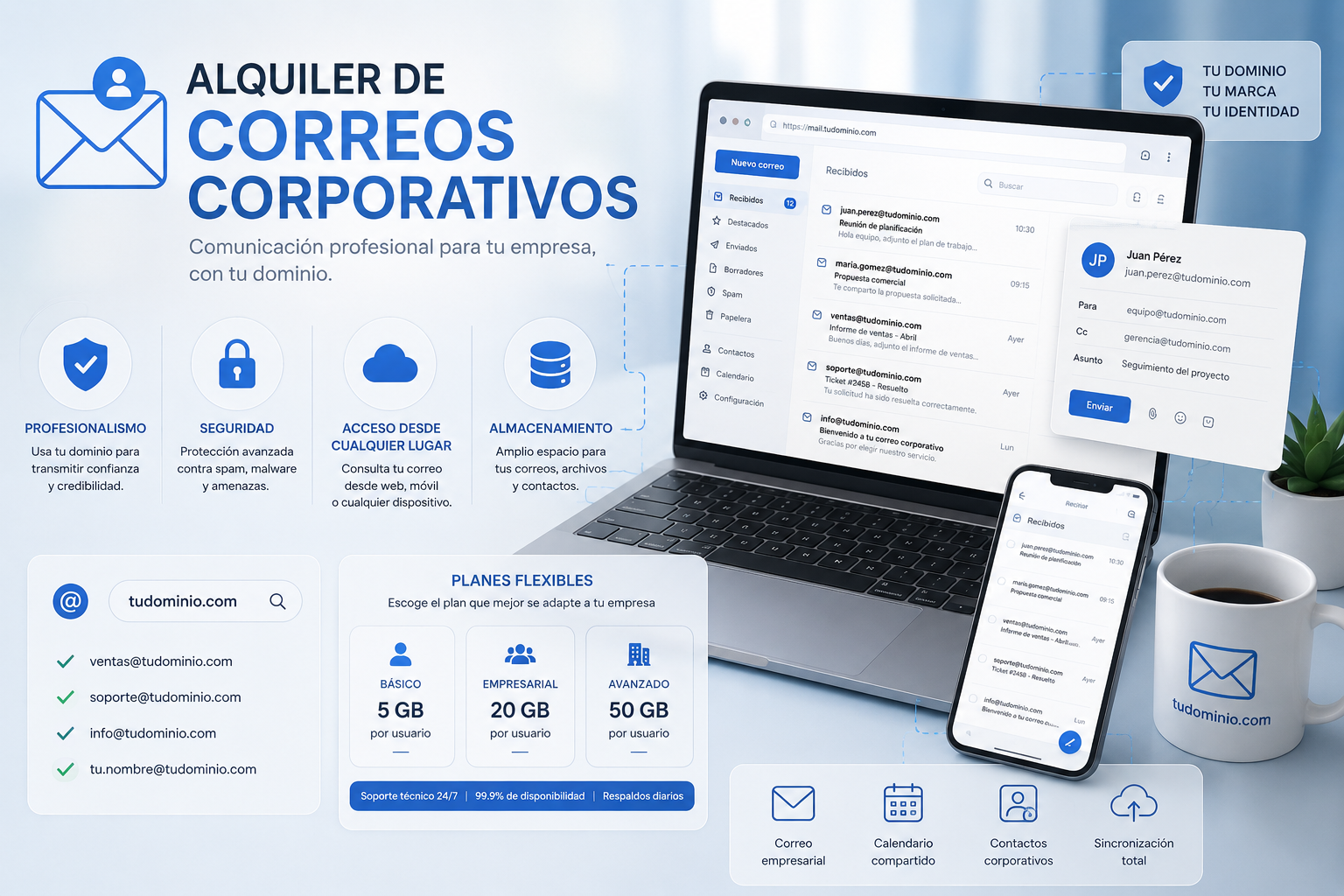 Correos Corporativos